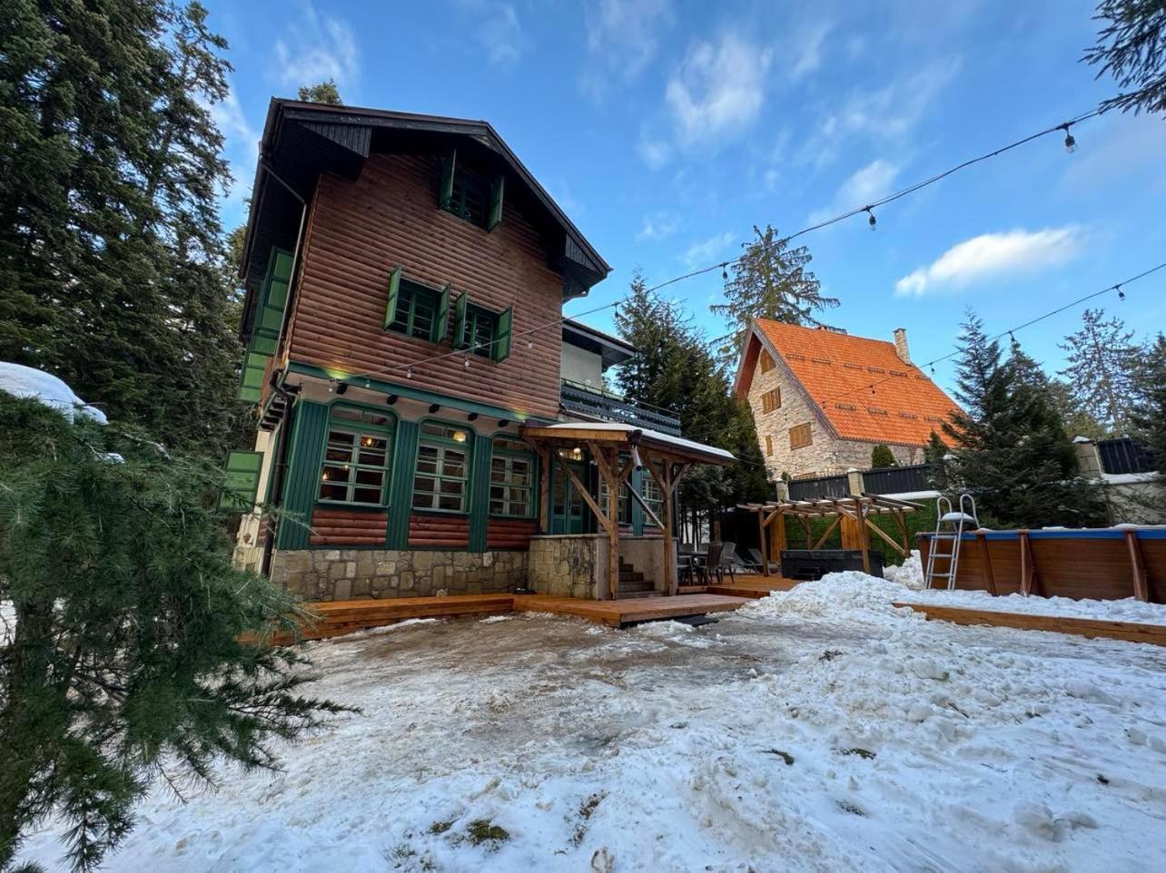 Villa Adis With Hot Pool & Jacuzzi By Bookvillabg Borovets Eksteriør bilde